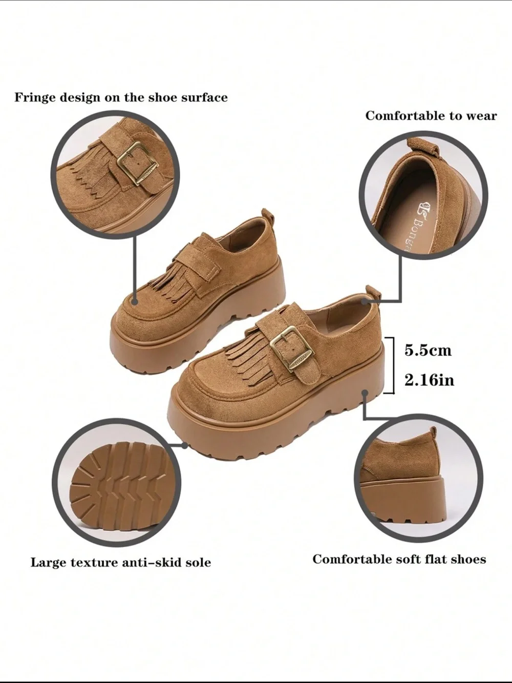 “Fall-Winter” Platform Fringe Kiltie Loafer 2026